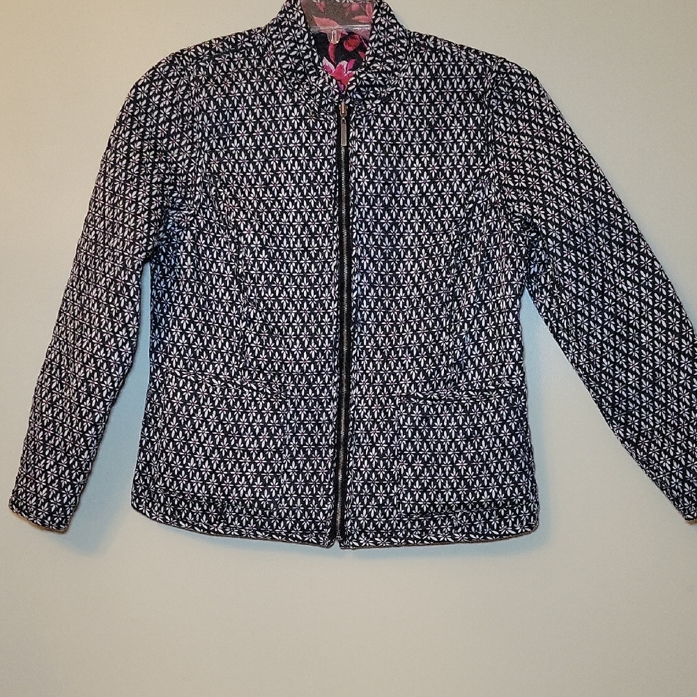 Appleseed's reversable Quilted Jacket‎ Woman's PS CottageCore